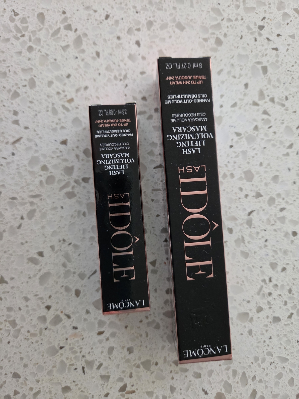 Lancôme Lash Idôle Volumizing Mascara in Black with Rose Gold Accents
